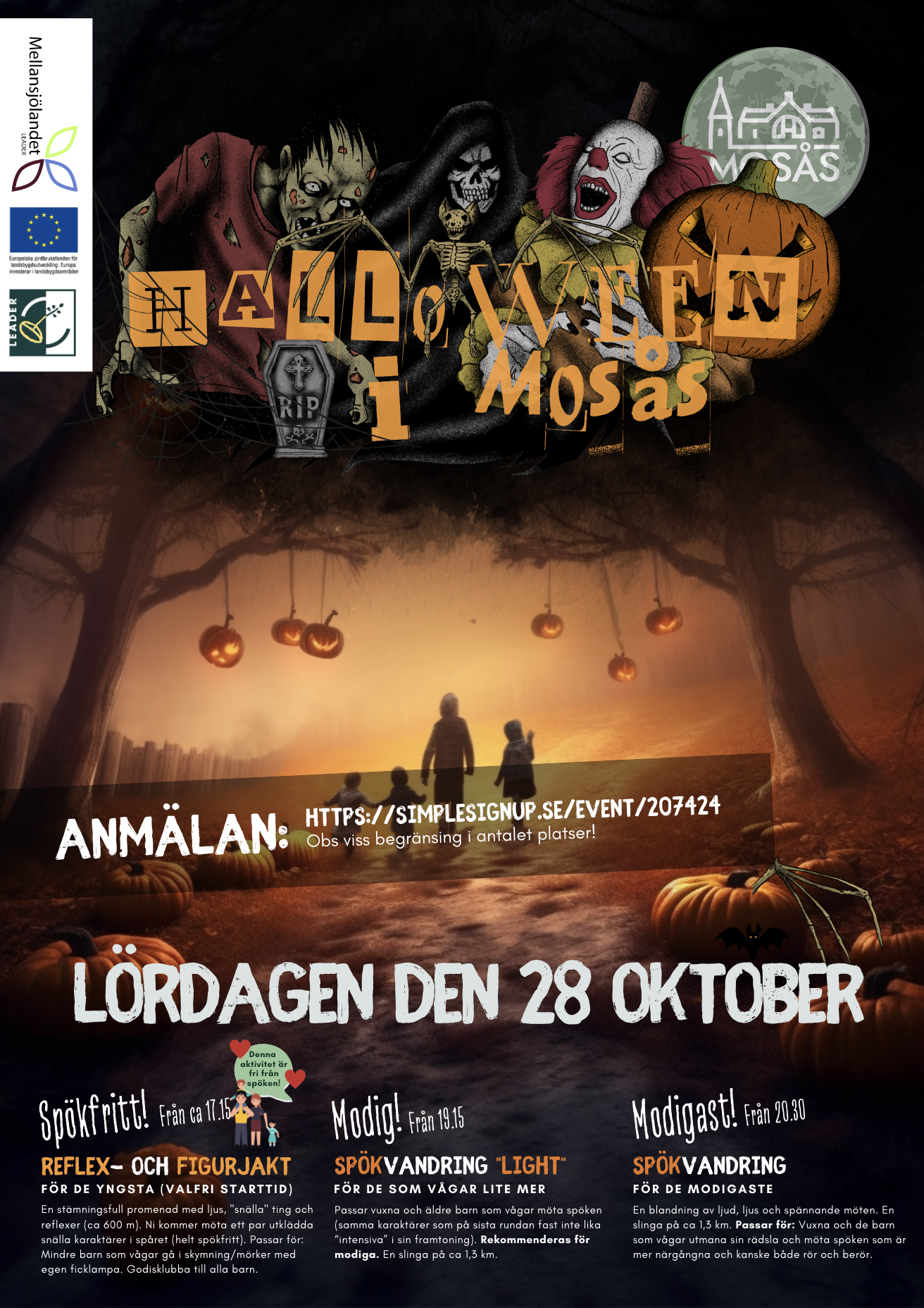 Du visar för närvarande Halloween i Mosås